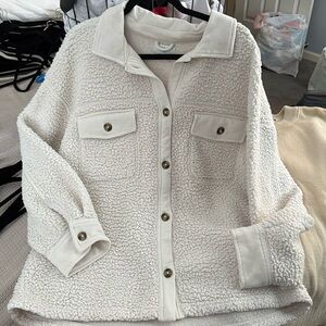 Aerie Sherpa button down